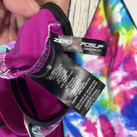 Free Country Tankini Swim Top Women's S Set Of 3 No Shorts UPF 50+ Quick Dry - Picture 10 of 12